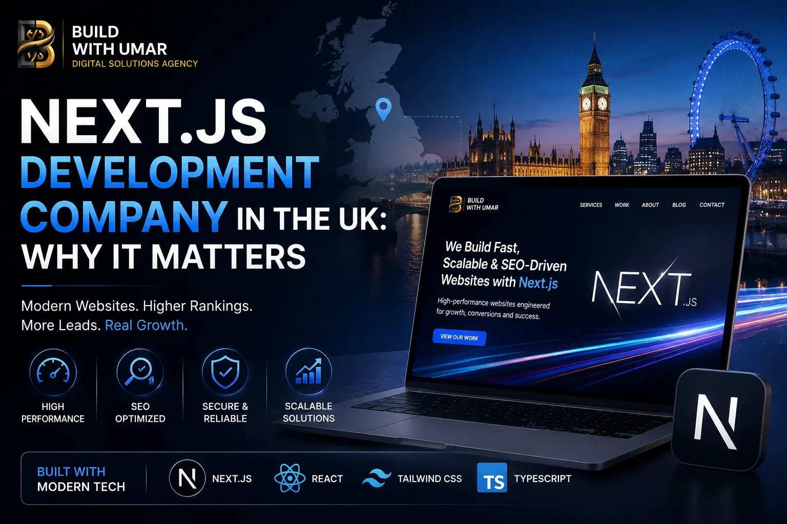 Next.js Development Company in the UK | Build With Umar